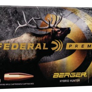 Federal Classic Hunter Berger Hybrid Rifle Ammunition .243 Win 95 gr BTHP 3050 fps 20-ct
