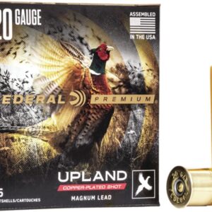 Federal Wing-Shok Magnum Shotshells  20ga 3" 1-1-4oz 1300 fps #5 25-ct