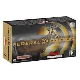 Federal Swift Scirocco II Rifle Ammunition .270 Win 130 gr Poly Tip 3050 fps 20-ct