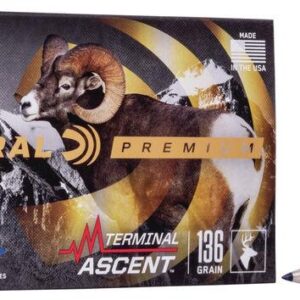 Federal Terminal Ascent Rifle Ammuntion .270 Win 136 gr 3000 fps 20-ct