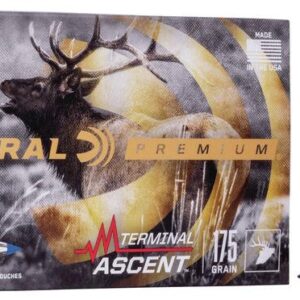 Federal Terminal Ascent Rifle Ammuntion .308 Win 175 gr 2600 fps 20-ct
