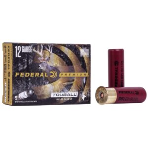 Federal Vital Shok TruBall Rifled Slug 12 ga 3"  3-4 oz Slug 1700 fps 5-Box