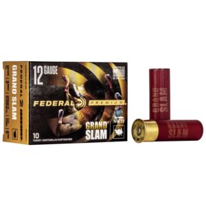 Federal Grand Slam Shotshell 12ga 3" 1-3-4oz 1200 fps  #6 10-ct