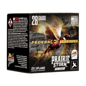 Federal Prairie Storm FS Lead Shotshells 28ga 3" 1oz 1300 fps #6 25-ct