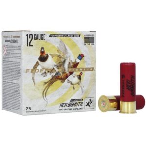 Federal Hevi-Bismuth Shotshells 12ga 3" 1-3-8oz 1450 fps #5 25-ct