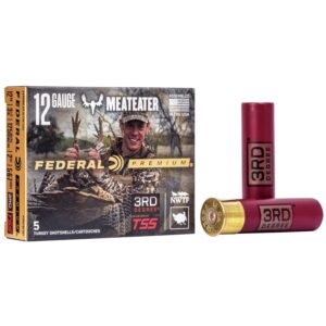 Federal 3rd Degree Shotshell 12ga 3-1-2 2oz  1250 fps  #5 #6 & #7 5-ct