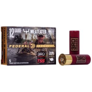 Federal 3rd Degree Shotshell 12ga 3 1-3-4oz  1250 fps  #5 #6 & #7 5-ct