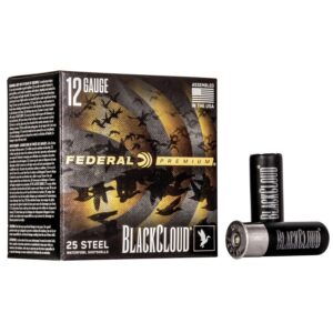 Federal Black Cloud FS Steel Shotshells 12g. 2-3-4 1-1-8oz 1500 fps #3 25-ct