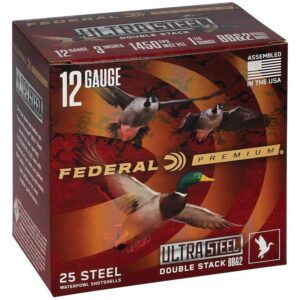 Federal Ultra Steel Shotshells 12ga 3" 1-1-4oz 1450 fps BB 10-ct
