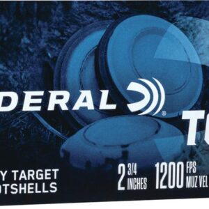 Federal Top Gun Shotshells 12ga  2-3-4" 1-1-8oz 1180 fps #8 100-ct