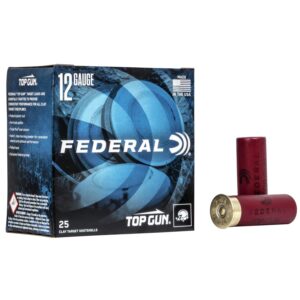 Federal Top Gun Shotshells 12 ga 2-3-4" 1 oz #8 25-ct