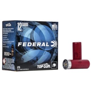 Federal Top Gun Target Shotshell 12 ga 2-3-4"  7-8 oz #8 1200 fps 25-ct