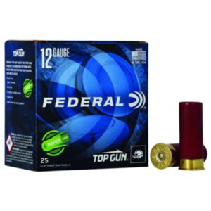 FEDERAL TOP GUN 12 GA 2 3-4 IN  1 1-8OZ 1200 FPS 8 PAPER WAD SS AMMO 25RD