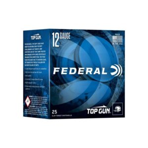 Federal Top Gun Sporting SS Shotshells 12ga 2-3-4" 1oz 1250 fps #8 250-ct Case
