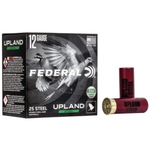 Federal Upland Steel Shotshells 12ga 2-3-4" 1-1-8 oz #7.5 25-ct