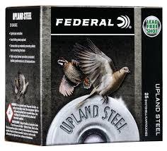 FEDERAL FIELD & RANGE STEEL 28GA 2 3-4" 5-8OZ 7.5 UPLAND STEEL AMMO 25RD