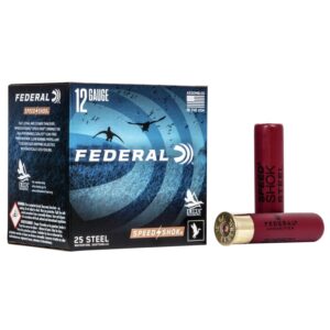 Federal Speed-Shok Waterfowl Steel - 12ga 3-1-2" 1-3-8oz #2-Shot 25-Box