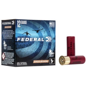 FEDERAL SPEED-SHOK HIGH VELOCITY STEEL 12GA 3" 1-1-4OZ 2 AMMO 25RD