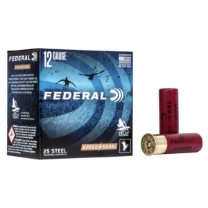 FEDERAL SPEED-SHOK HIGH VELOCITY STEEL 12GA 3" 1-1-4OZ 3 AMMO 25RD