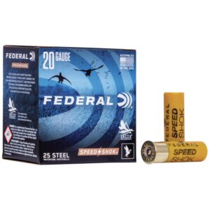 Federal Speed-Shok Waterfowl Steel - 20ga 2-3-4" 3-4oz #6-Shot 25-Box