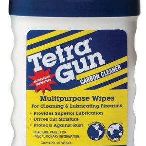 Tetra Gun Carbon Cleaner Wipes 50 ct