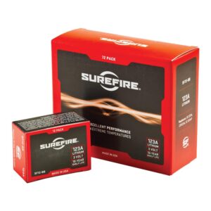 Surefire 123A Lithium Batteries 12-ct