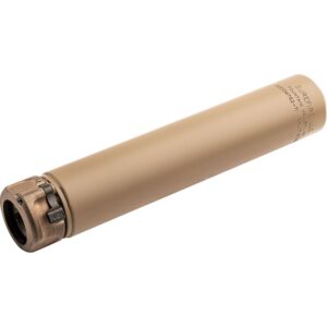 Surefire SOCOM762-Ti2 End Mount Titanium Suppressor 7.62mm-308 Dark Earth