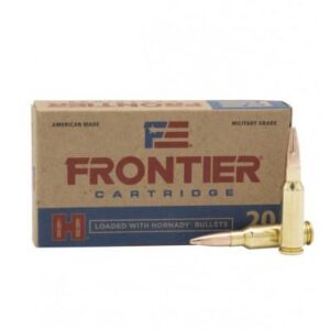 Hornady Frontier Rifle Ammunition 6.5 Grendel 123 gr FMJ 2580 fps 20-ct