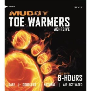 Muddy Disposable Toe Warmers with Adhesive 3-ct