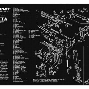 TekMat 11x17 Gun Cleaning Mat-Beretta 92