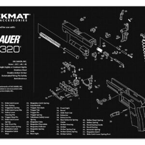 TekMat 11x17 Gun Cleaning Mat- Sig Sauer P320