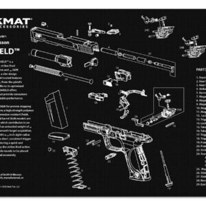 TekMat 11x17 Gun Cleaning Mat- Smith & Wesson Shield