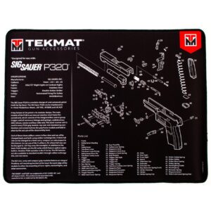 TekMat 15x20 Ultra Premium Gun Cleaning - Sig Sauer P320