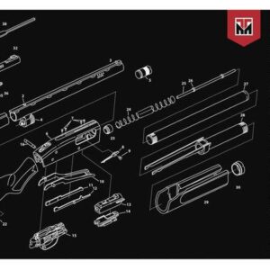 TekMat 12x36 Gun Cleaning Mat - Mossberg Shotgun