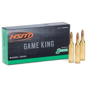 HSM GameKing Rifle Ammunition .30-40 Krag 150gr SP 20-ct