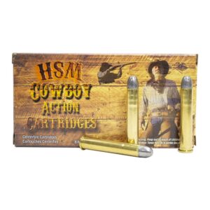 HSM Cowboy Action Hard Cast Rifle Ammunition .38-55 Win 240gr RNFP 1325 fps 20-ct