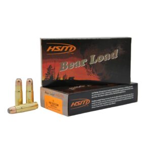 HSM Rifle Bear Loads Ammunition 458 Socom 350gr JFP 1700 fps 20-ct