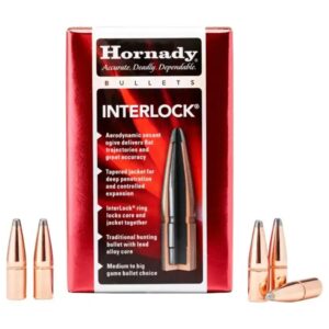 Hornady InterLock Bullets .338 cal .338" 250 gr RN 100-ct