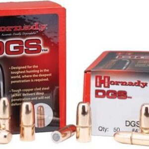 Hornady Dangerous Game Solid Bullets .45 cal .458" 500 gr DGS 50-ct