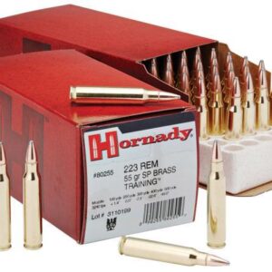 Hornady Custom Rifle Ammunition .223 Rem 55 gr SP 3240 fps - 50-box
