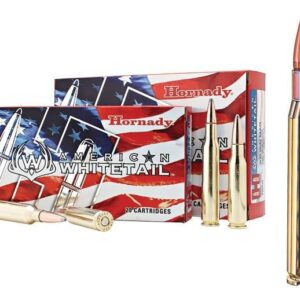 Hornady American Whitetail Rifle Ammunition 7mm Rem Mag 139 gr SP 2901 fps - 20-box