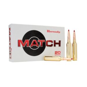 Hornady ELD Match Rifle Ammunition 7mm PRC 180 gr PT 2975 fps 20-ct