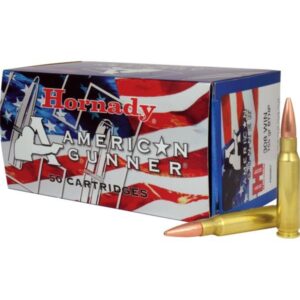 Hornady American Gunner Bulk Rifle Ammuntiton .308 Win 155 gr HP 50-ct