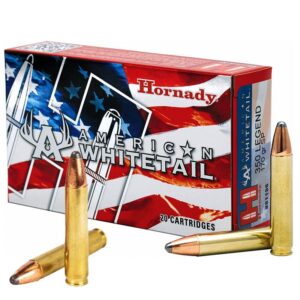 Hornady American Whitetail Rifle Ammunition .350 Legend 170gr SP  2200 fps 20-ct