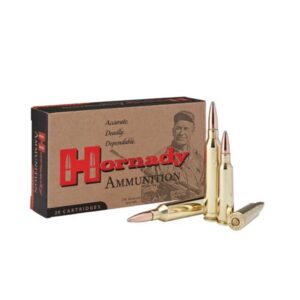 Hornady Custom Rifle Ammunition .250 Savage 100 gr Interlock SP 2800 fps 20-ct