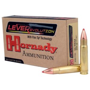 Hornady LEVERevolution Rifle Ammunition .35 Rem 200 gr FTX 2225 fps - 20-box