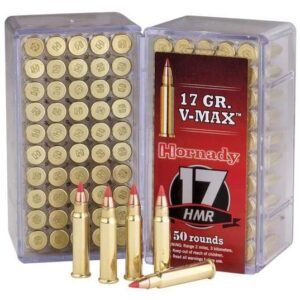 Hornady Varmint Express Rimfire Ammunition .17 HMR 17 gr. V-MAX 2550 fps 50-ct