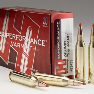 Hornady Superformance Varmint Rifle .243 Win 75 gr VMAX 3580 fps 20-box