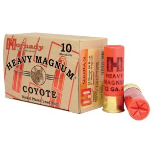 Hornady Heavy Mag Coyote Shotshells 12 ga 3"  1-1-2 oz #00 1300 fps 10-ct