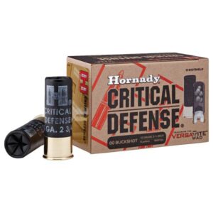 Hornady Critical Defense Shotgun Ammunition 12 ga 2-3-4" 8 plts #00 1600 fps 10-ct